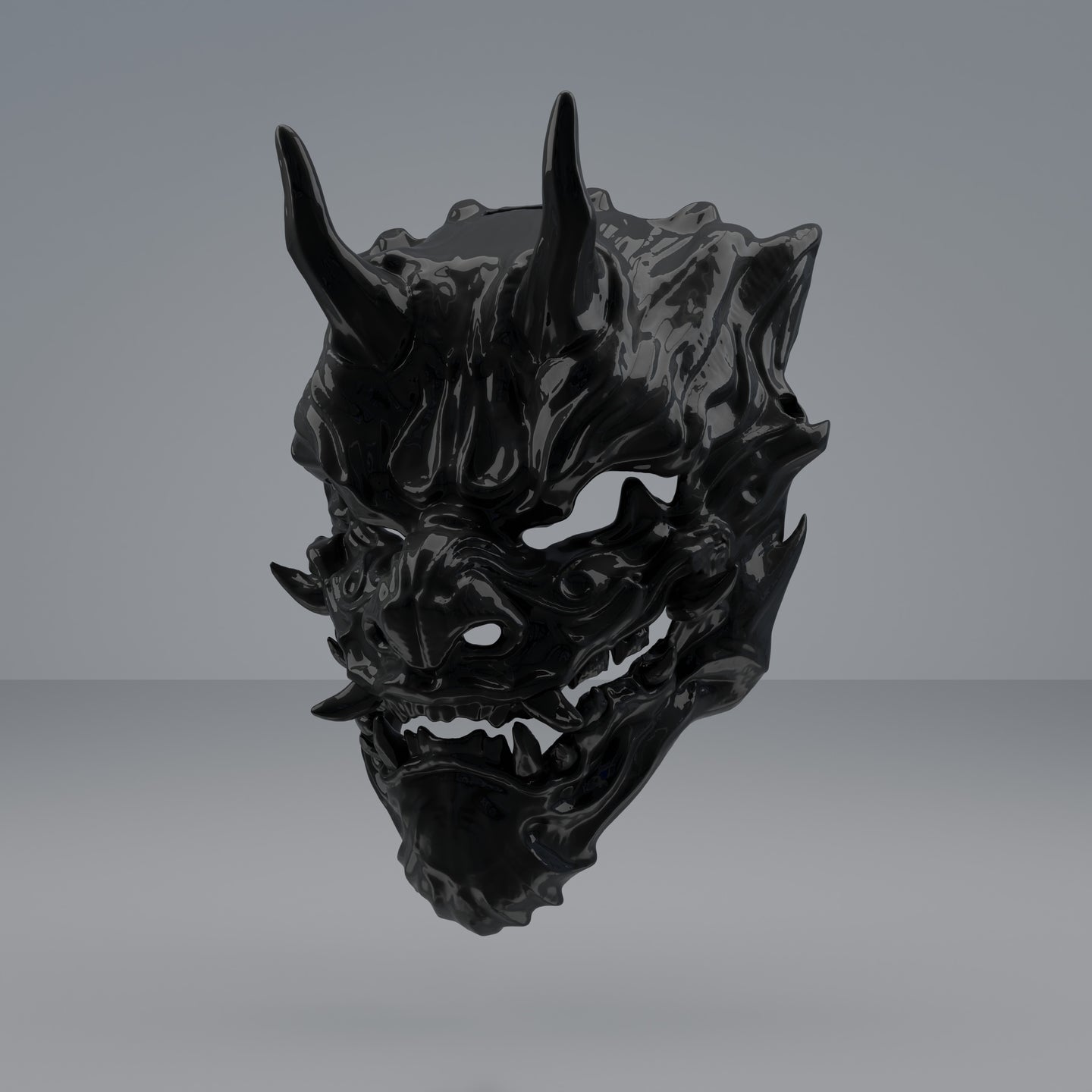 3D Printable File Dragon Mask - STL File