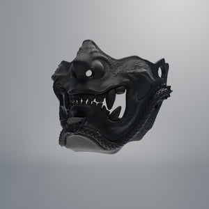 3D Printable File Oni Mask #7 - STL File