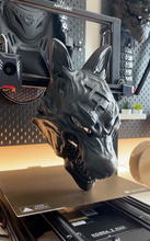 Load image into Gallery viewer, 3D Printable File Wolf Mask - STL File
