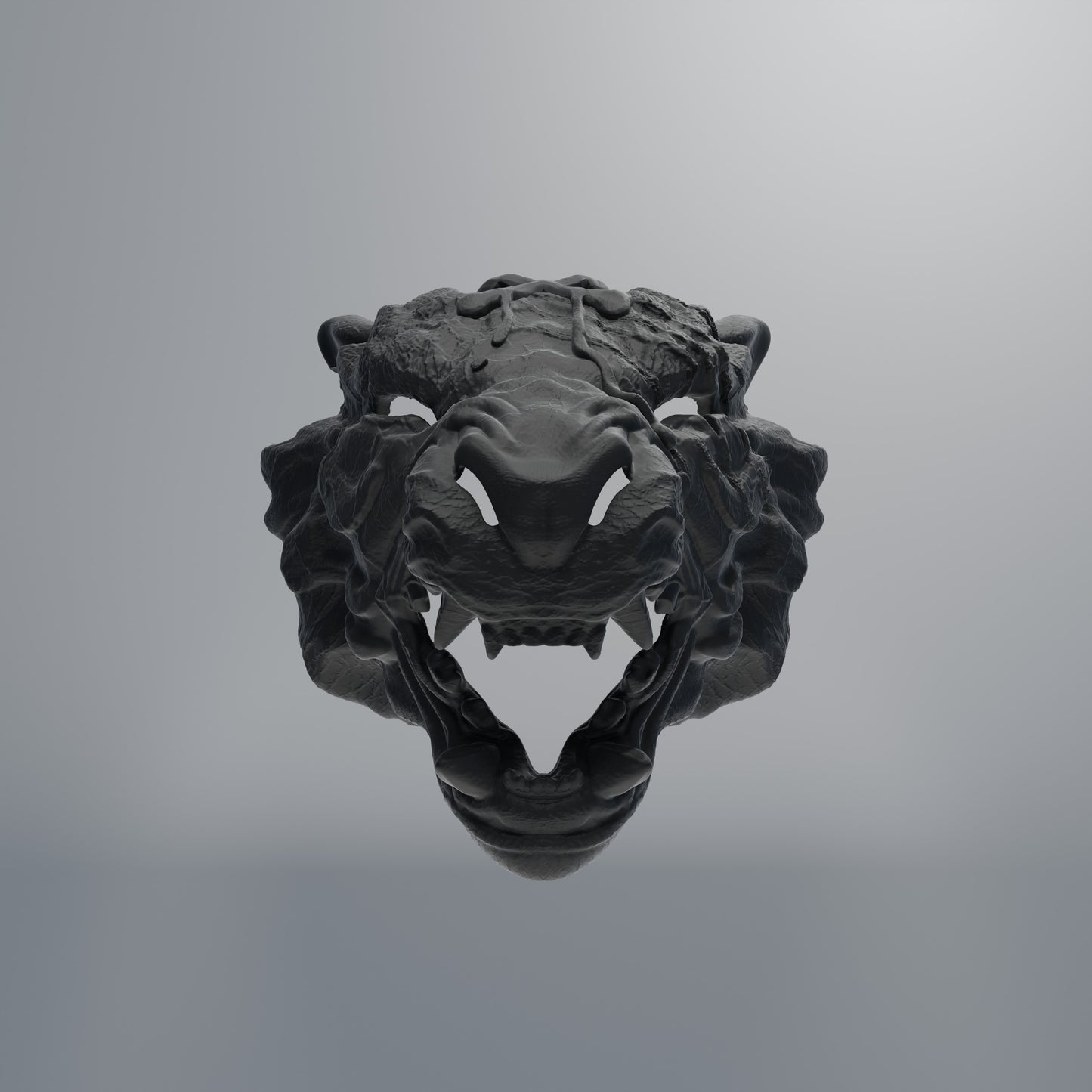 3D Printable File Tiger Mask - STL File