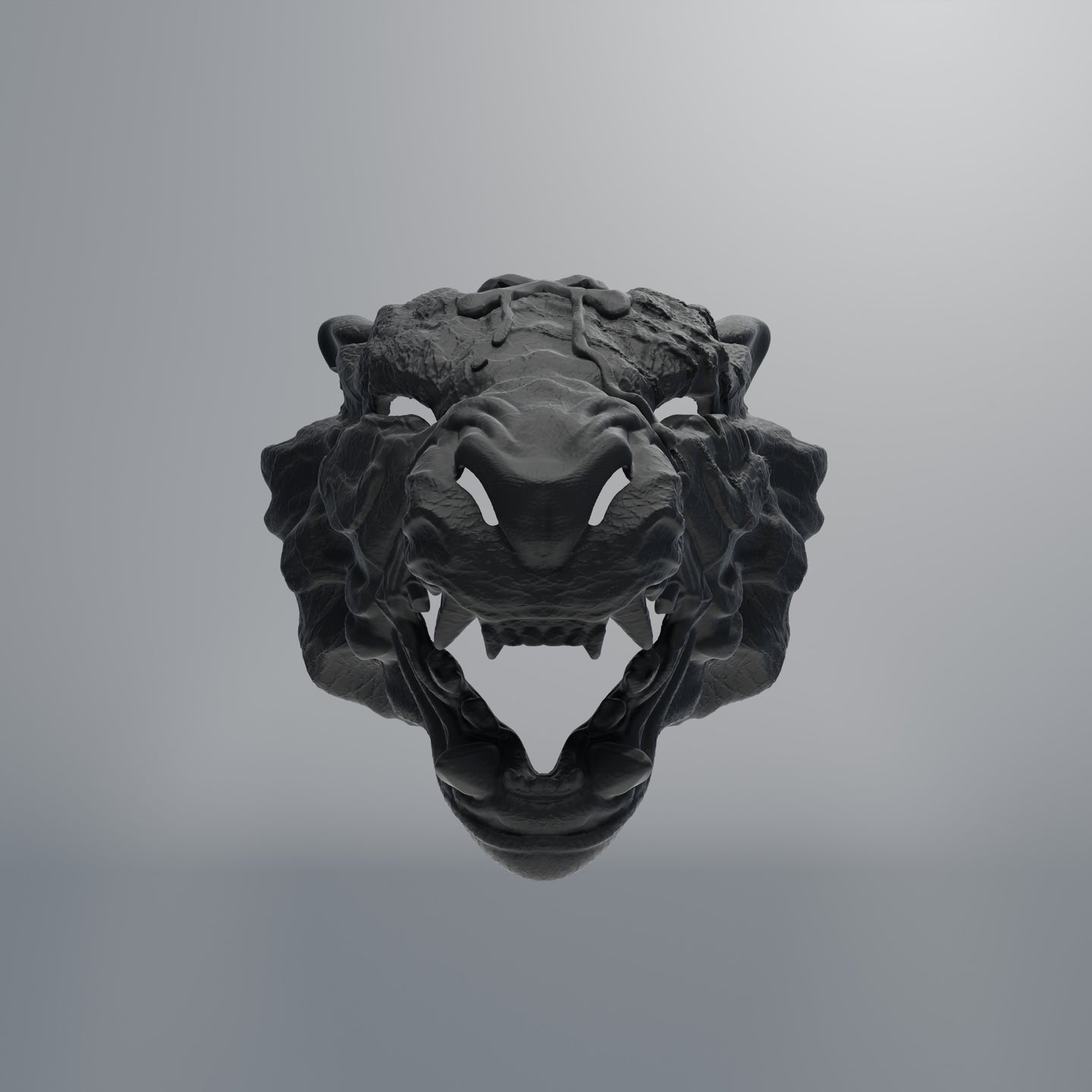 3D Printable File Tiger Mask - STL File