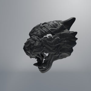 3D Printable File Tiger Mask - STL File