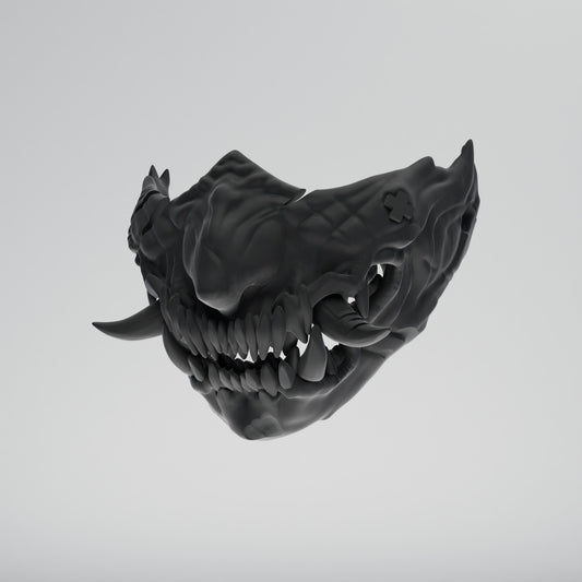 3D Printable File Oni Mask #2 - STL File