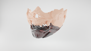 3D Printable File Oni Mask #5 - STL File