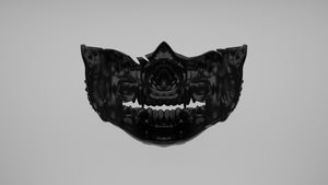 3D Printable File Oni Mask #3 - STL File