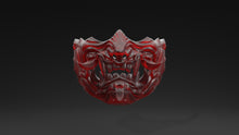 Load image into Gallery viewer, 3D Printable File Oni Mask #4 - STL File
